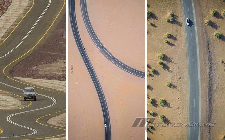 بالصور: شاب سعودي يوثّق جماليات الطرق السريعة بالمملكة العربية السعودية 