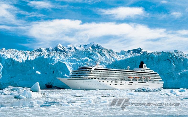 إقرأوا تفاصيل رحلة سفينة &quot;كريستال سيرينيتي&quot; أثناء الابحار في القطب الشمالي في مسارات أخطر من تيتانيك