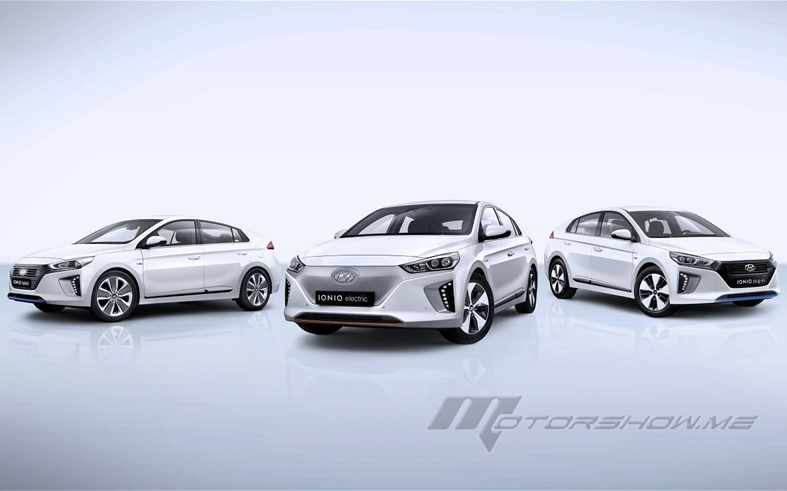 2017 Hyundai IONIQ Lineup Offers the Latest Connectivity and Active Safety Features