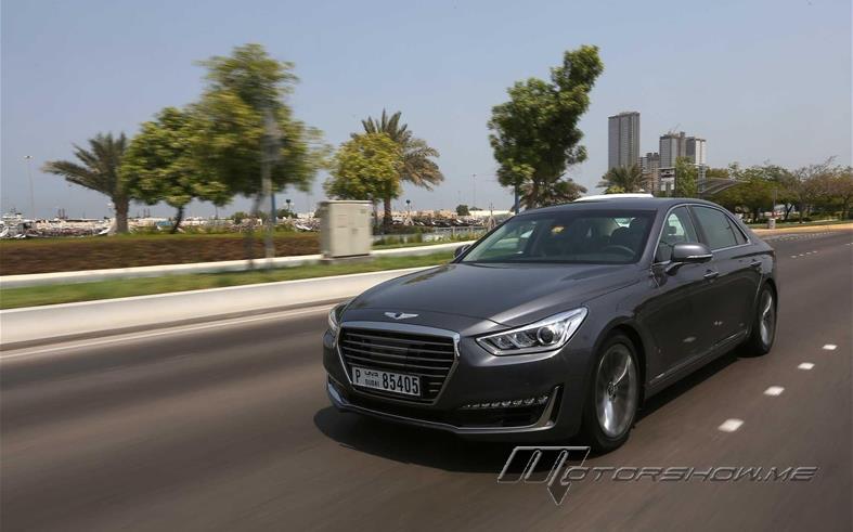 سيارة جينيسيس G90 طراز 2017 تقدّم أرفع مستويات الرفاهية والأداء 