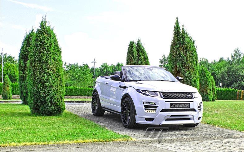 Open-top fun in the Range Rover Evoque Convertible by Hamann