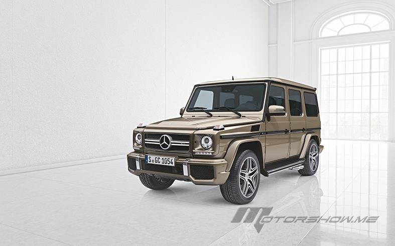 For the GCC Region: Launching Four Exclusive Mercedes-Benz G63 Editions