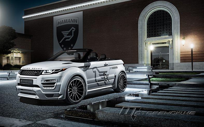 The First Tuned Range Rover Evoque Cabrio Wears Hamann Kit