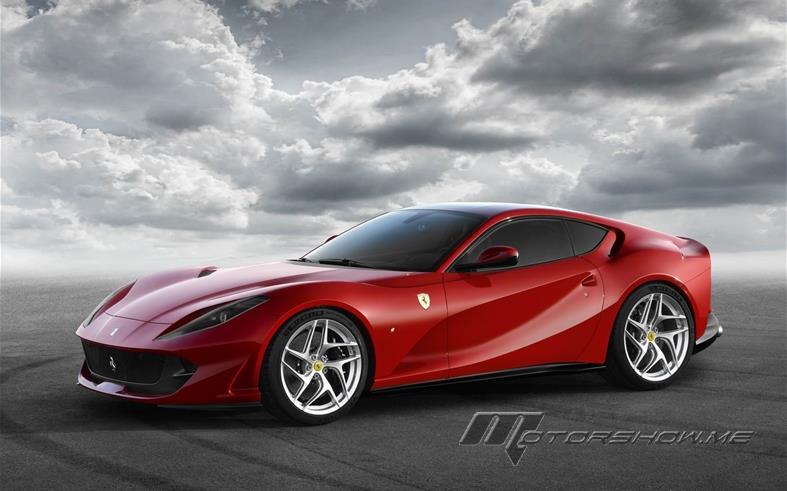The Ferrari 812 Superfast is Unveiled Ahead of Geneva Motor Show 2017