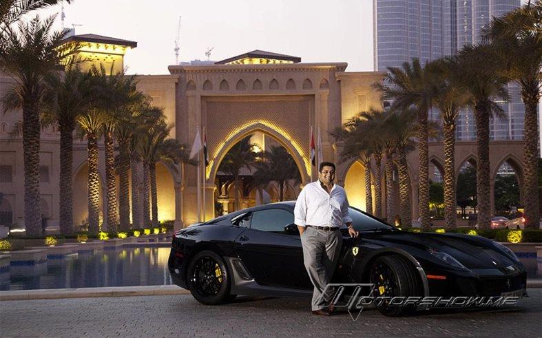 بالصور: سيارة فيراري متميّزة صمّمت خصيصاً لرجل أعمال في دبي 