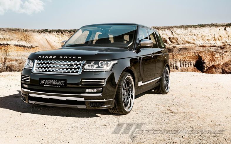 Finishing touches on the Range Rover Vogue