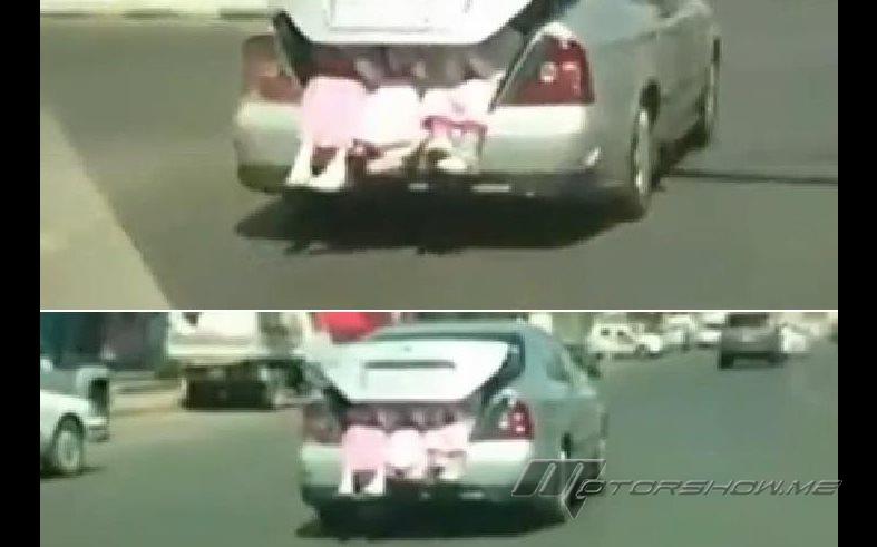 سائق ينقل طالبات مدرسة ابتدائية بالسعودية في حقيبة السيارة
