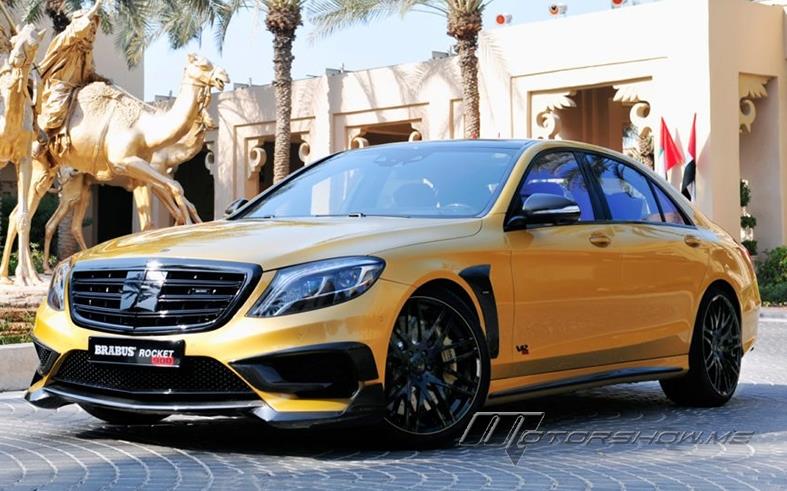 Brabus Rocket 900 “Desert Gold” Edition: Luxurious Car Inside Out