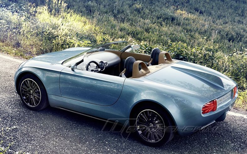 MINI Superleggera Vision -blending the traditional with the modern.