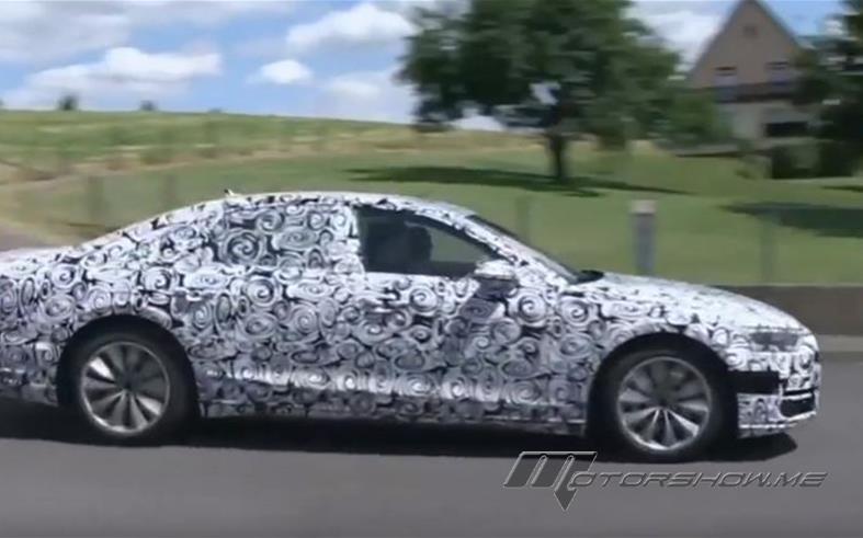 Catch a Glimpse of the New Audi A8 Before its Launching