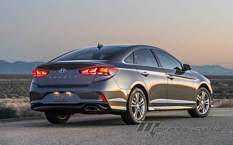 2018 Hyundai Sonata: New Look From the Front, Side and Rear
