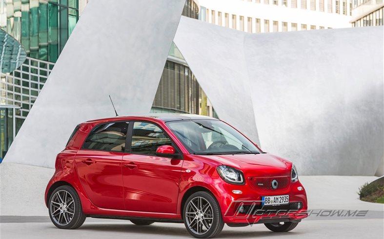 Brabus Smart forfour: Unique Agility and Dynamism for the City 