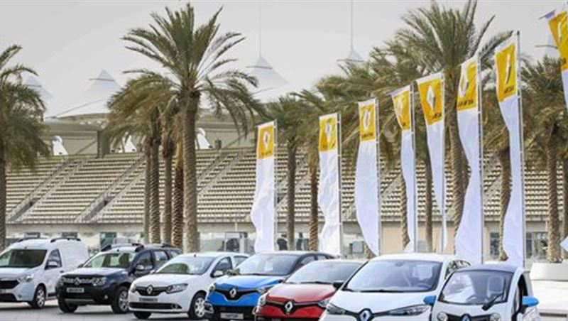 2015 تسارع سيارة رينو في الشرق الأوسط