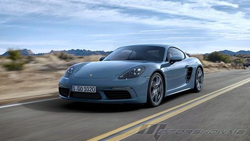 2016 Porsche 718 Cayman and Cayman S