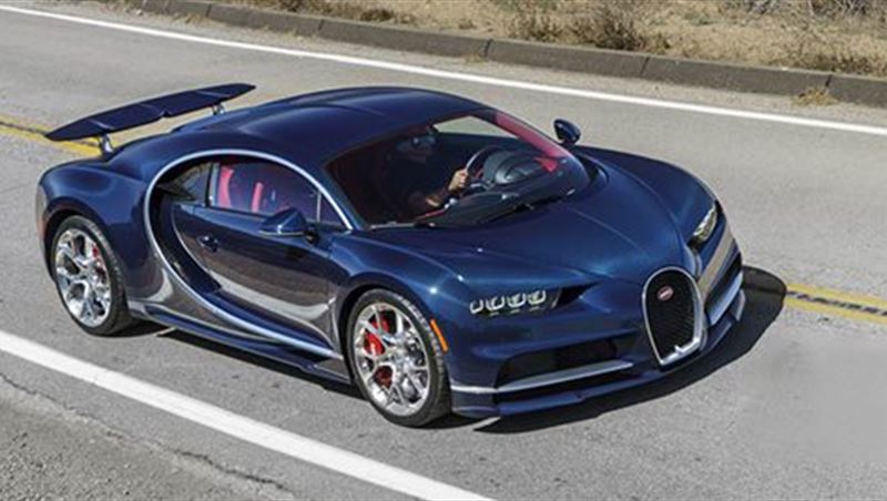 2016 Bugatti Chiron at The Quail