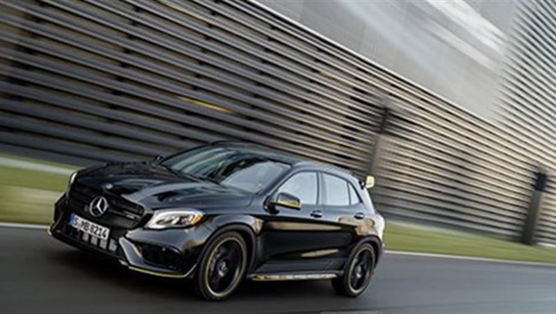 2018 AMG GLA 45 4Matic Yellow Night Edition