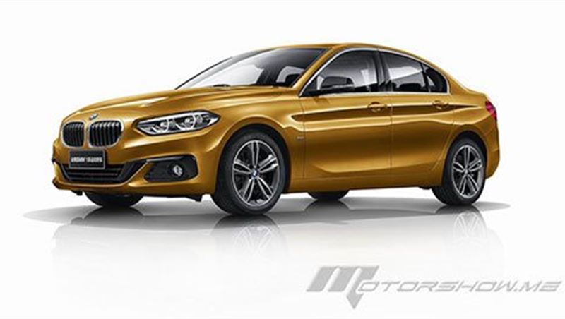 2017 BMW 1 سلسلة سيدان