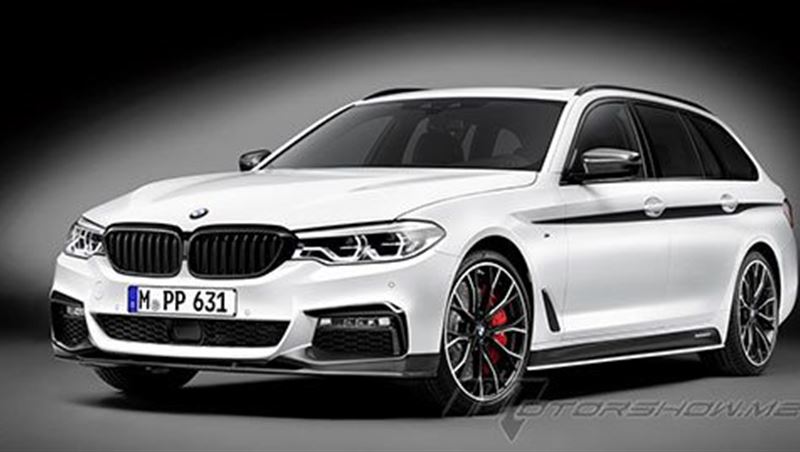 2017 BMW 5 سلسلة جولة مع أجزاء الأداء M