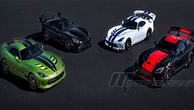 2017 Viper 25th Anniversary Lineup