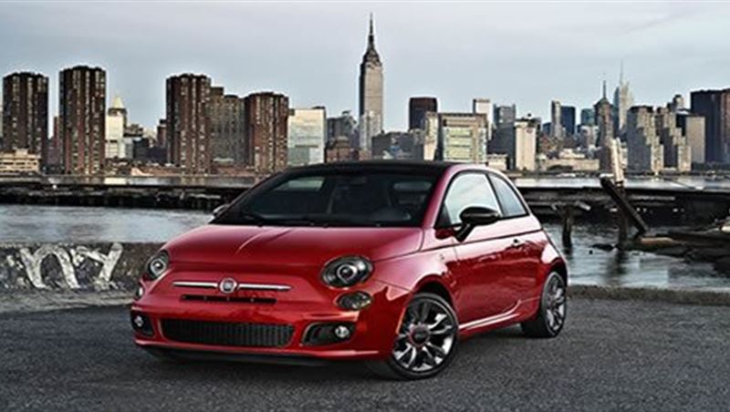 2017 Fiat 500 Pop with Sport Black Trim Package