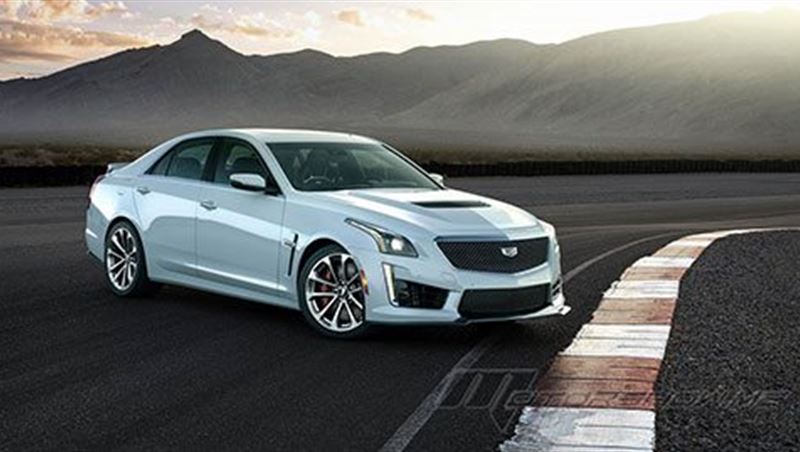 2018 CTS-V Glacier Metallic Edition