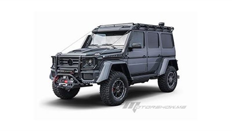 2018 Brabus 550 ADVENTURE 4x4 Squared on the Mercedes G 500 4x4 Squared