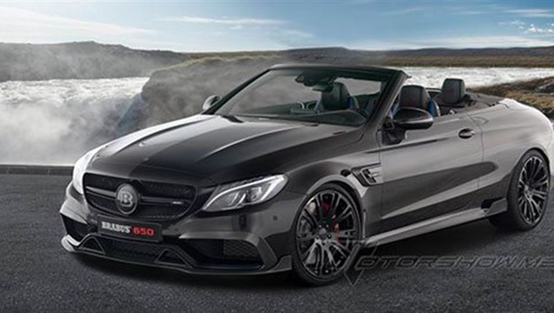 2018 Brabus 650 Cabrio based on the Mercedes C 63 S Cabrio