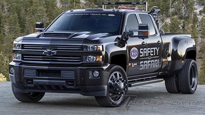 2018 Silverado 3500HD Safety Safari SEMA Concept