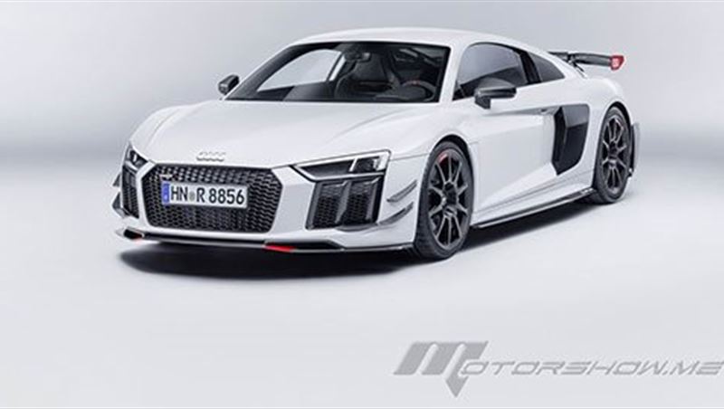 2018 R8 V10 كوبيه مع أجزاء الأداء أودي