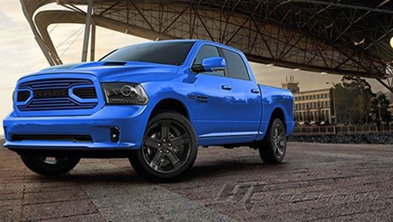 2018 Ram 1500 Hydro Blue Sport