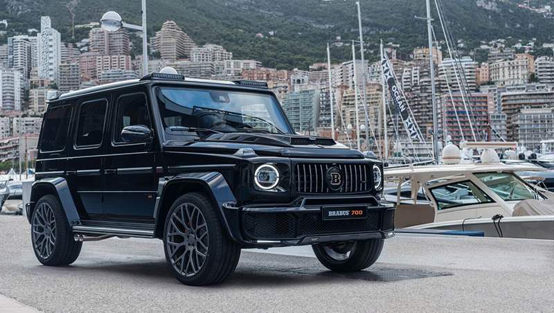 2019 Brabus 700 Widestar based on the Mercedes G 63