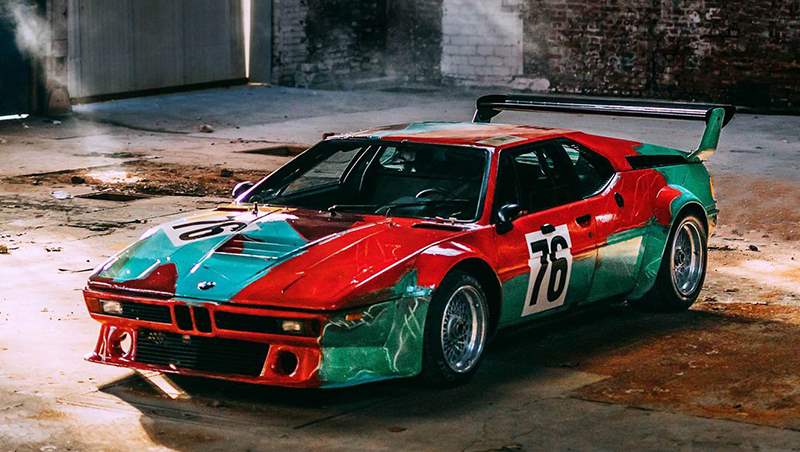 1979-2020 BMW M1 Art Car by Andy Warhol