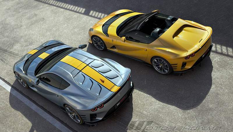 2022 2022 Ferrari 812 Competizione and Comeptizione A