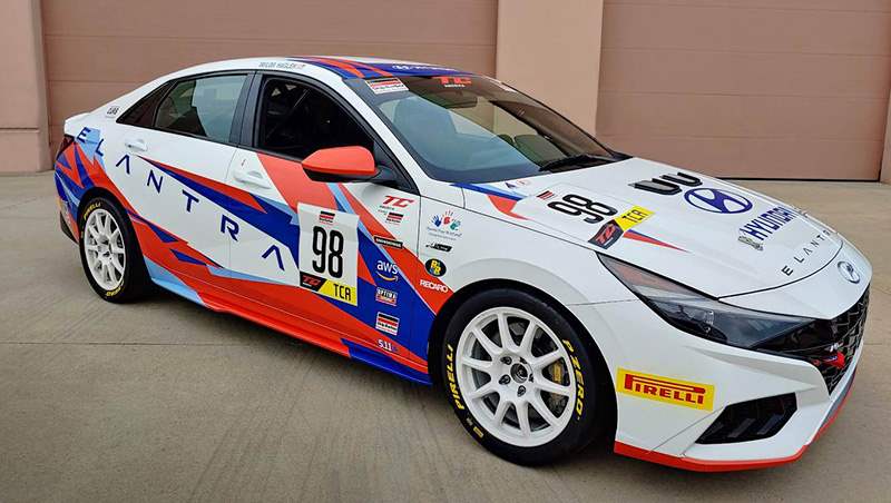 2022 Elantra N Line TCA Race Car