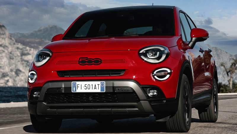 2022 Fiat 500X RED