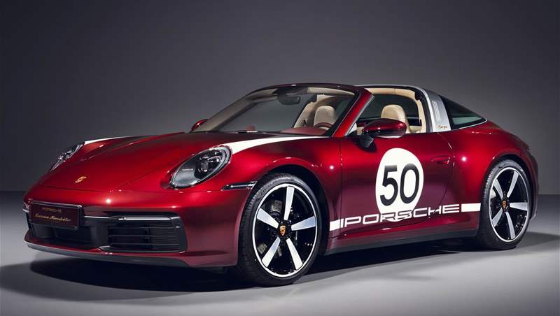 2022 Porsche 911 Targa 4S Heritage Design Edition