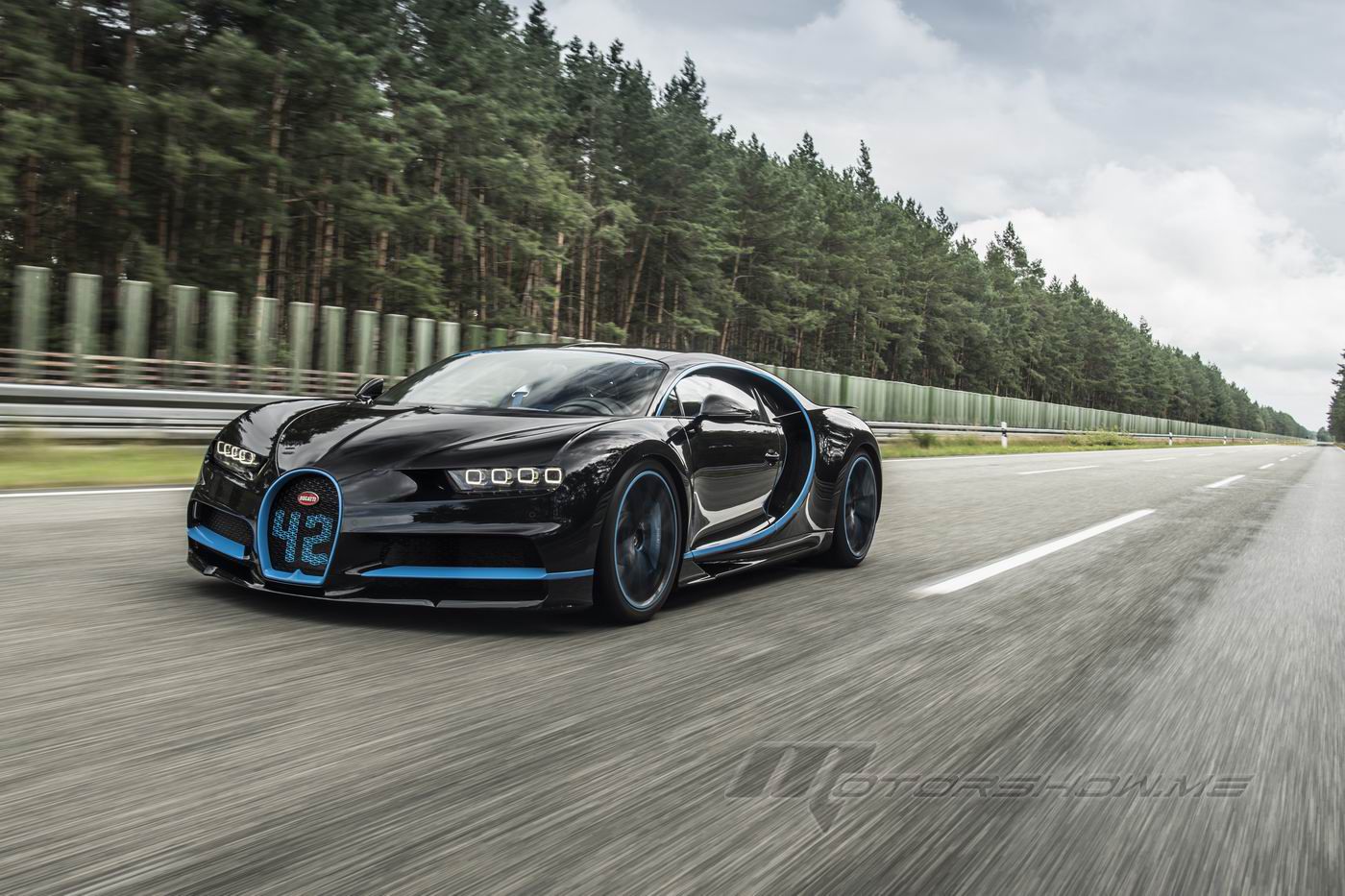 The Bugatti Chiron 4-005 prototype