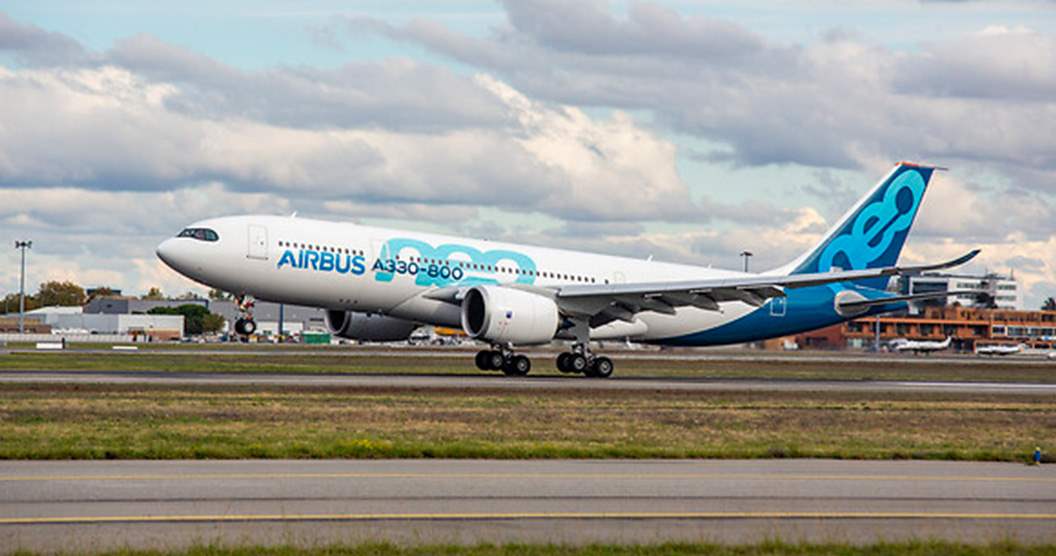 Airbus A330-800 Performs Its First Flight