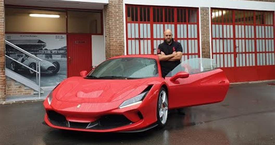 Ferrari F8 Tributo 2020 Test-driven on Wet Roads