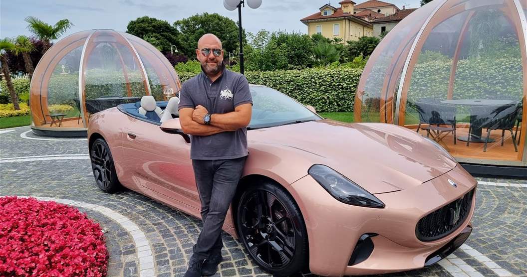 The 2025 Maserati GranCabrio and the TRIDENTE All-Electric Boat