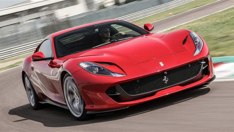 Ferrari 812 Superfast 2018 On Track