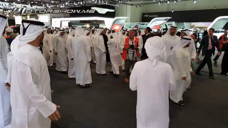 ROFWS - سمو الشيخ حمدان بن محمد بن راشد آل مكتوم يفتتح معرض دبي الدولي للسيارات