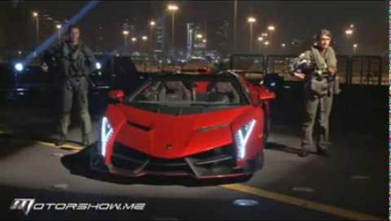 Avant Premiere of the Lamborghini Veneno Roadster