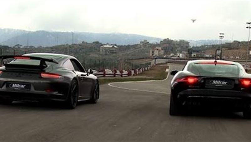 Jaguar F-Type R Coupe 2015 vs. Porsche 911 GT3 2015