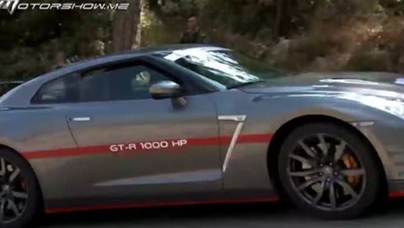 Nissan GT-R 1000hp Flying and Racing in Baabdat Hill Climb