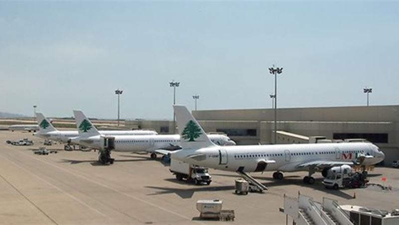 Restrooms in Rafic Hariri International Airport