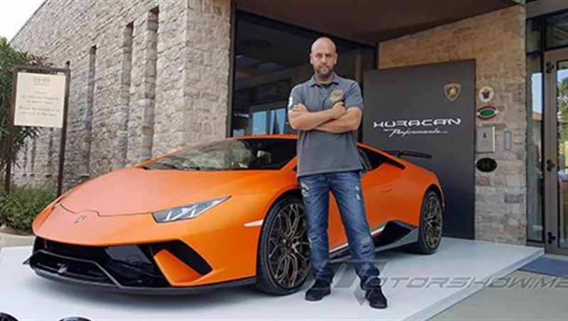 Lamborghini Huracan Performante 2017 on Track