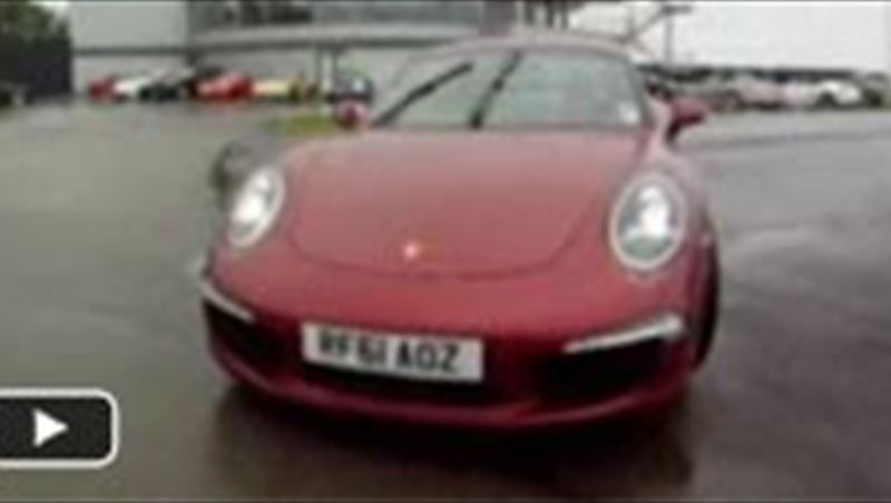 Porsche 911 Test Drive in Silverstone 2012 