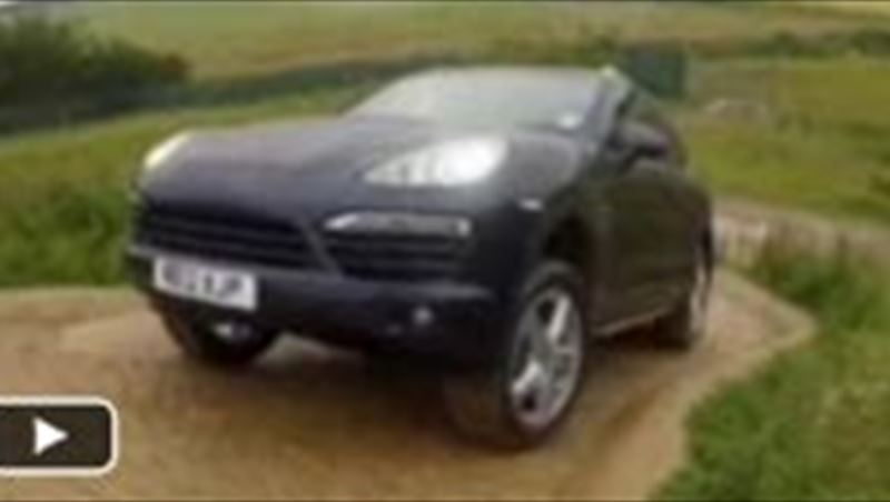 Porsche Cayenne Off Road in Silverstone 2012 