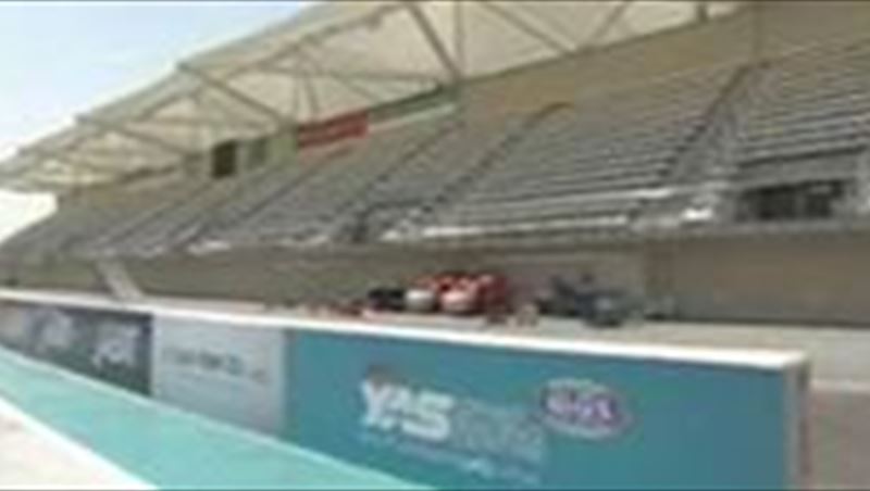 Top Fuel Drag Race at Yas Marina Circuit 2010
